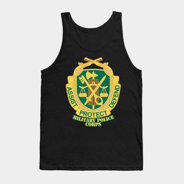 US Army Military Police Corps Tank Top by MBK